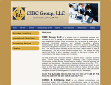 Tablet Screenshot of cottoncogroup.com